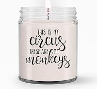 Vista 190 de Smile Theres - Velas de bola de fuego para mujeres, regalos para ella, esposa, novia, regalos de cumpleaños para mujeres, mamá, mejor amiga, vela