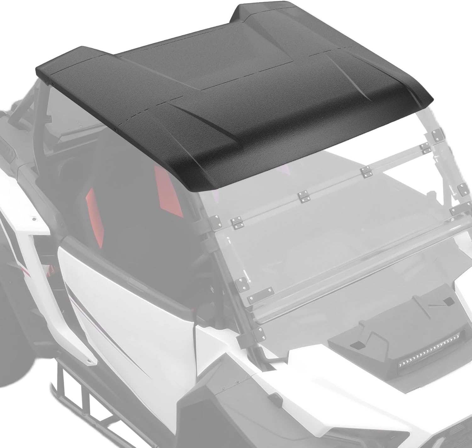 Hard Roof Top for RZR XP 4 1000 2024 2025, Combined Sport Roof Top UTV Protection Cover Sun Visor Compatible with Polaris RZR XP 4 1000 2024 2025 Accessories, Replace #2884554 (4 Seater)