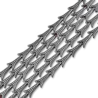 Vista 45 de HAAMIIQII 65 cuentas sueltas de hematita negra natural de 0.157 x 0.236 pulgadas, cuentas de piedra espaciadora cilíndrica para hacer joyas