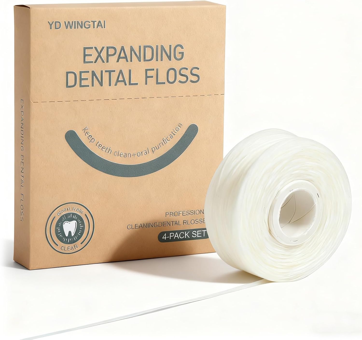 Expanding Dental Floss (32Yards/4 Pack)