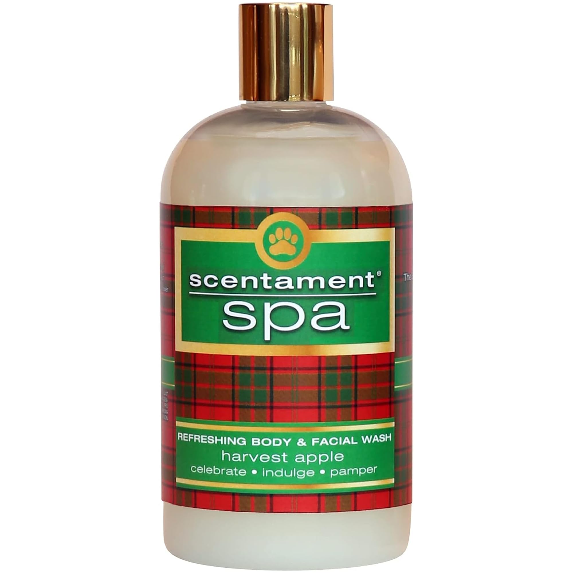 Best Shot Scentament Spa Seasonal Facial &amp; Body Wash, Harvest Apple, 16 oz