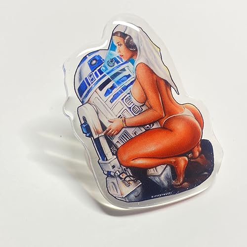 Vista 29 de Acrylic Pins" Cosplay Wars Anime Comics Woman for Him and her accsessories for bags clothes (Aola Twilek)