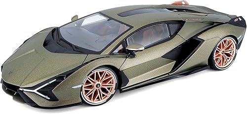 Miniatura 7 de Bburago 1:24 Lamborghini Sián FKP 37 - Verde