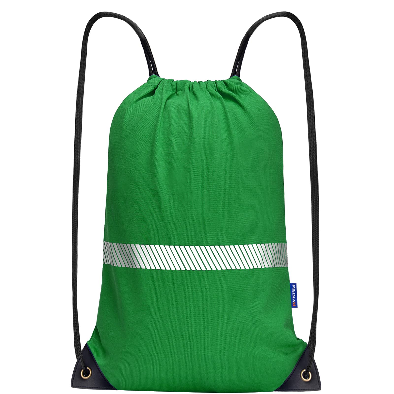 AYKRM Rucksack mit Kordelzug Turnbeutel Sportbeutel Gym Bag Mit Aussentasche Verstellbar Tunnelzug Gymsack