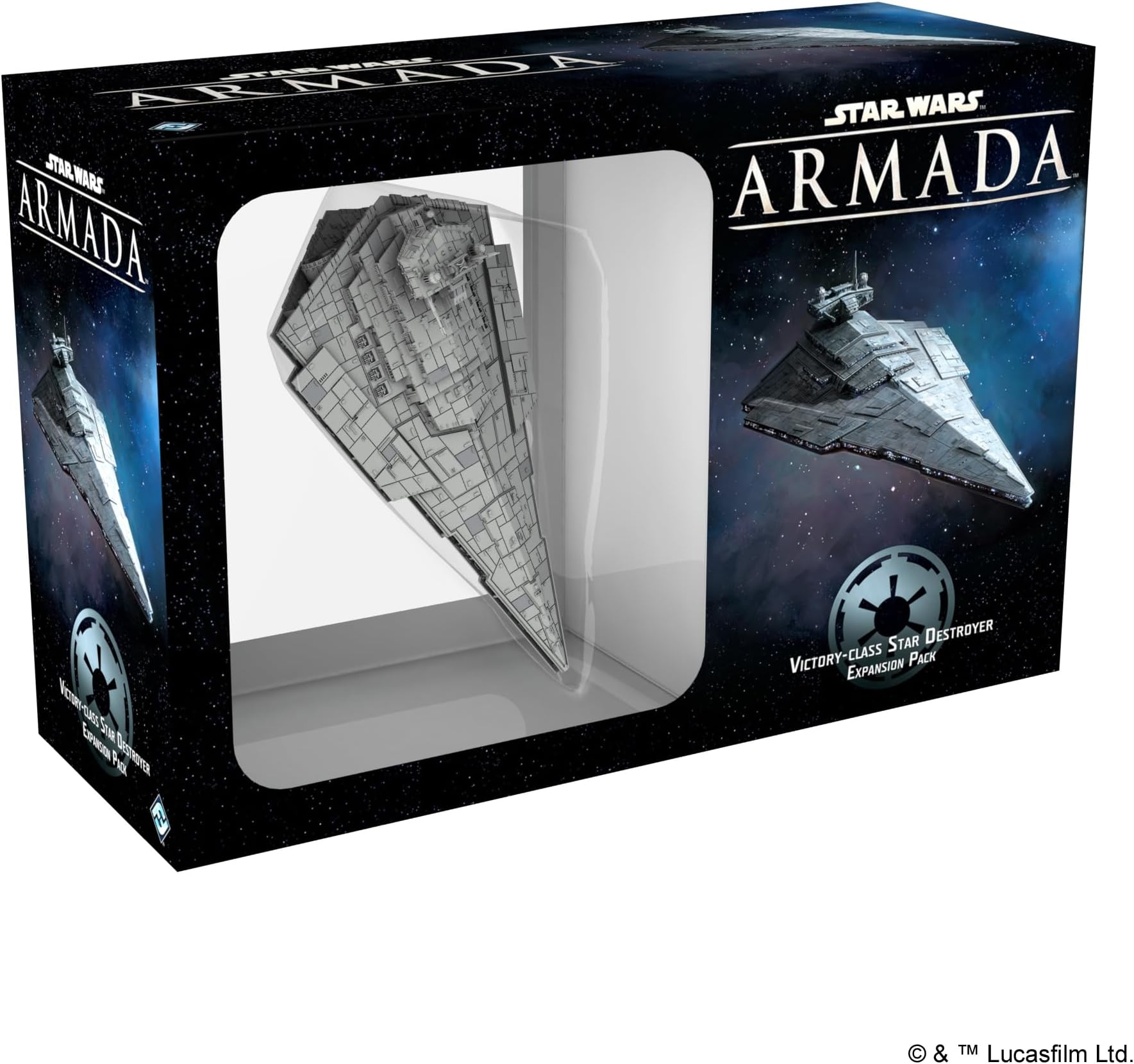 Star Wars: Armada Victory-Class Star Destroyer EXPANSION PACK - Imperial Fleet Reinforcement! Tabletop Miniatures Strategy Game, Ages 14+, 2 Players, 2 Hour Playtime, Made by Atomic Mass Games