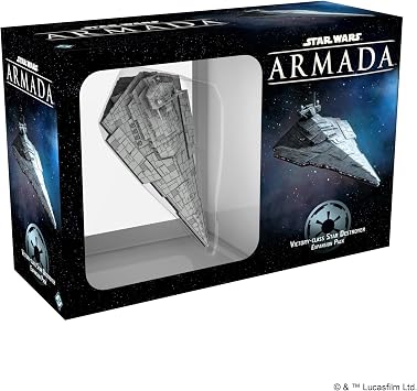 Star Wars Armada Victory-Class Star Destroyer EXPANSION PACK - Imperial Fleet Reinforcement! Tabletop Miniatures Strategy Game, Ages 14+, 2 Players, 2 Hour Playtime, Made by Atomic Mass Games