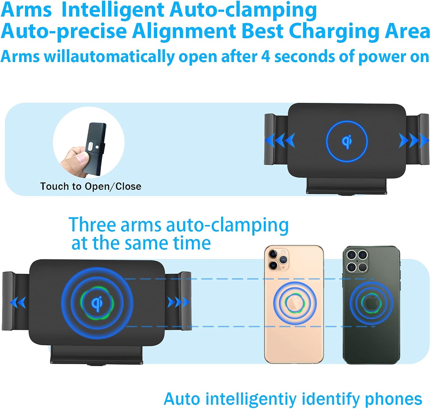 Get Special Price DOODBI Fast Wireless Car Charger, 15W Qi Car Mount Phone Holder for Air Vent&Dashboard, Compatible with Galaxy z Fold 3/2/13 pro max/iPhone 8/X/11/12 Series/xiao mi fold/Samsung S22 Ultra/S21 Super Cheap 🛒 DOODBI Fast Wireless Car Charger, 15W Qi Car Mount Phone Holder for Air Vent&Dashboard, Compatible with Galaxy z Fold 3/2/13 pro max/iPhone 8/X/11/12 Series/xiao mi fold/Samsung S22 Ultra/S21