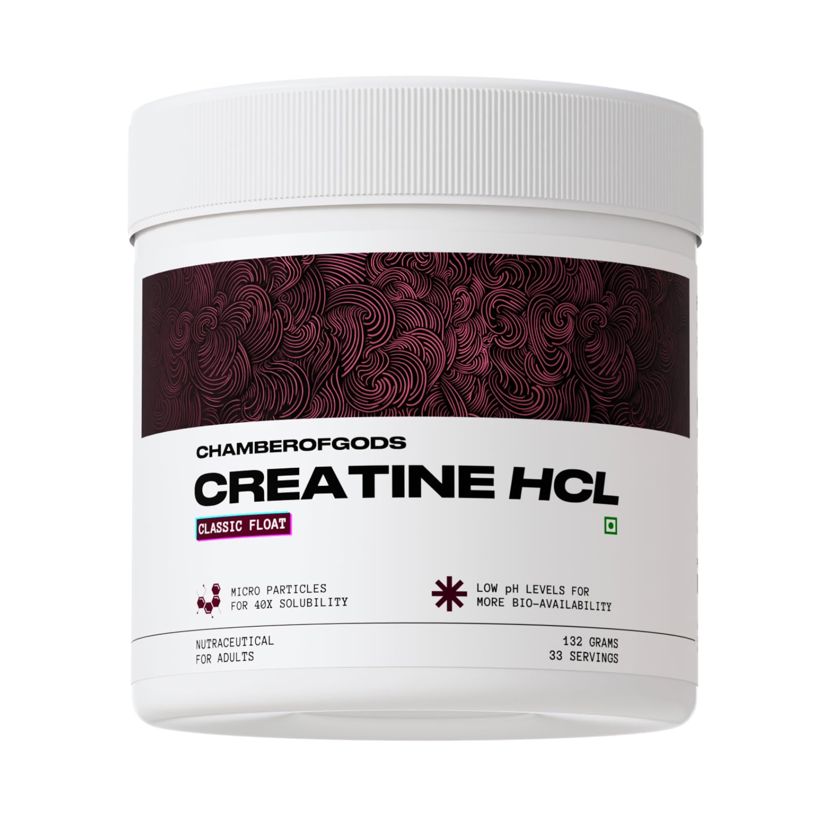 CHAMBEROFGODS Creatine HCL Classic Float | Improved Muscle Strength & Power | 33 Servings-image-8