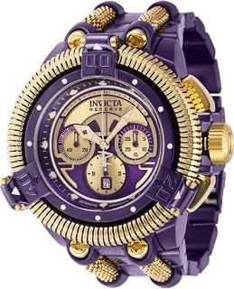 Reserve King Python Automatic Men's Watch - 50mm. Purple. Gold (42905)