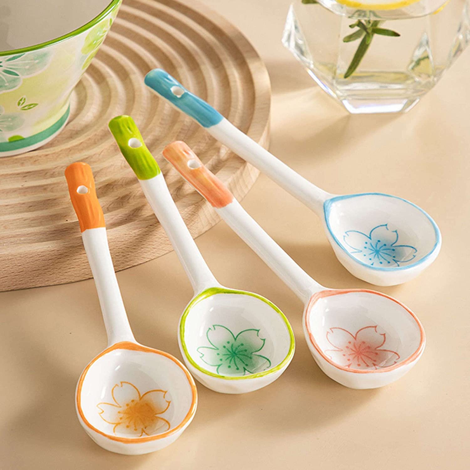 Ciotole In Ceramica Boeme Da 5 Pollici, Perfette Per Zuppa, Pasta E Colazione