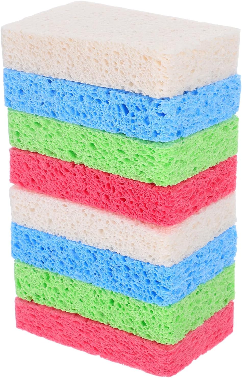 ORFOFE 8pcs Knockdown Texture Paint Sponges for Wall and Ceiling, Rectangular Patch Sponges for Drywall Repair and Artistic Painting, DIY Home Decor Tool