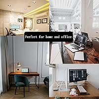 Vista 7 de Cable de extensión de teléfono de 15 pies, cable de línea telefónica con conector RJ11 estándar y 1 acoplador de línea y 15 soportes de clip