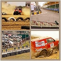 Vista 5 de ND 100 Pack 1:64 Neumático de goma Diorama Pantalla Modelo Escena Accesorios Juguete