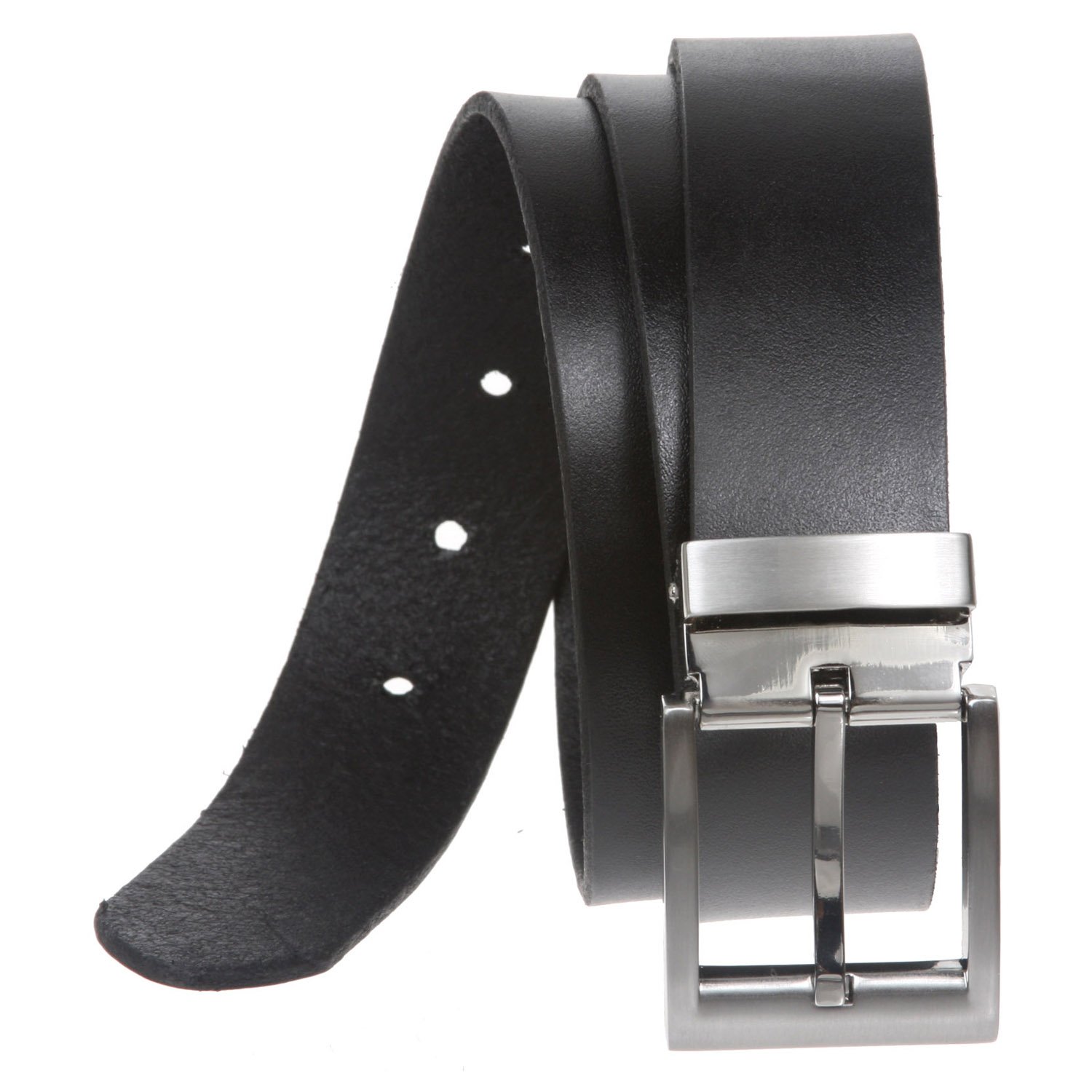 MONTBLANC Black Leather Belt- Black116706, Brand Size 47