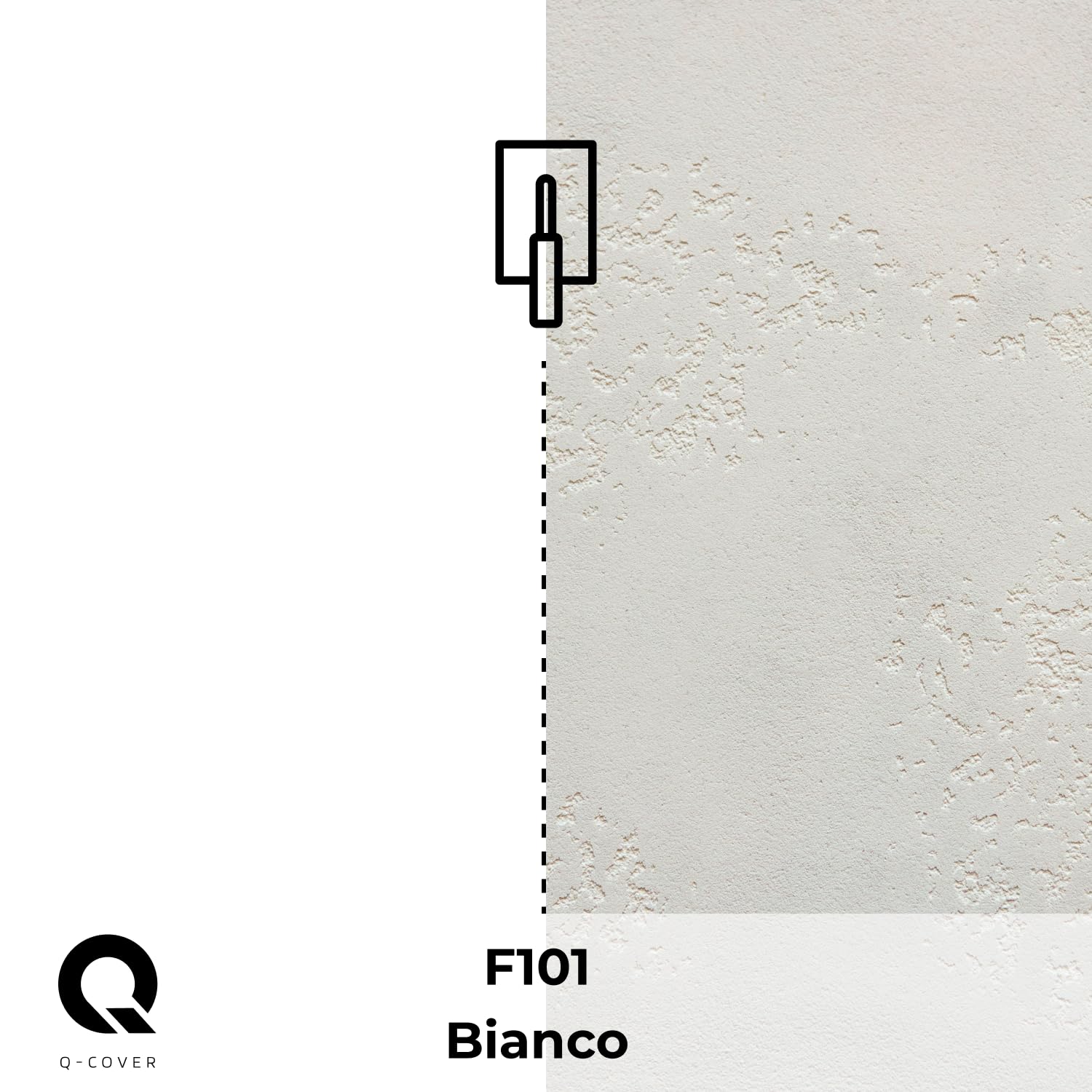 Beton Architekt 15 kg Bianco | intonaco decorativo effetto cemento per interni | pronto all’uso | resa ca. 10 m² | ampia scelta colori