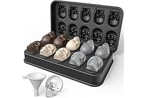 Silicone Skull Ice Cube Mold for a Chill Get-Together