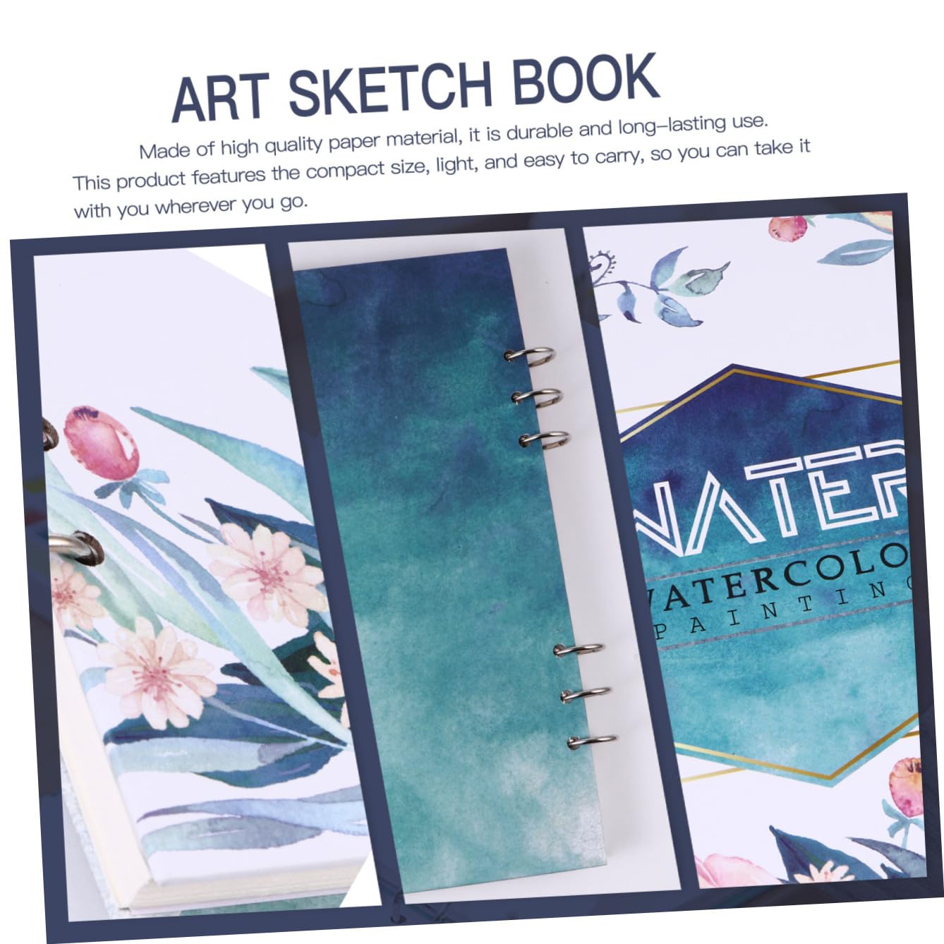 STOBOK 1stück Graffiti Skizzenbuch Aquarellpapier Stabiler Zeichenblock Für Studenten Kreatives Malbuch Seitenumschlag Für Reisen Und Kunstprojekte