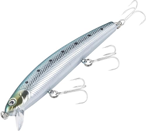 Miniatura 37 de Calissa Offshore Tackle 110mm and 140mm California Inshore Fishing - Special Jerkbait Crankbait Surf Flash Fishing Salt Pro Lure Minnow Zebra MS