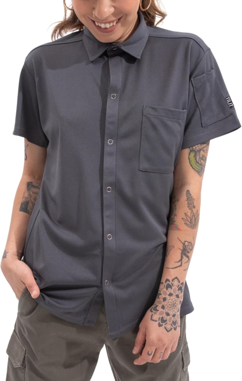 Supply Work Shirt | Premium Chef Work Shirt, Unisex Chef Polo for Men and Women | Quality Design and Functionality