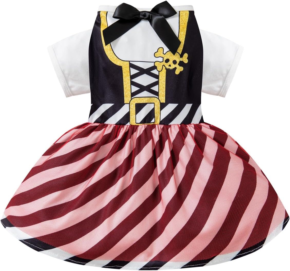 Dog Pirate Costume Halloween Dress (Large)
