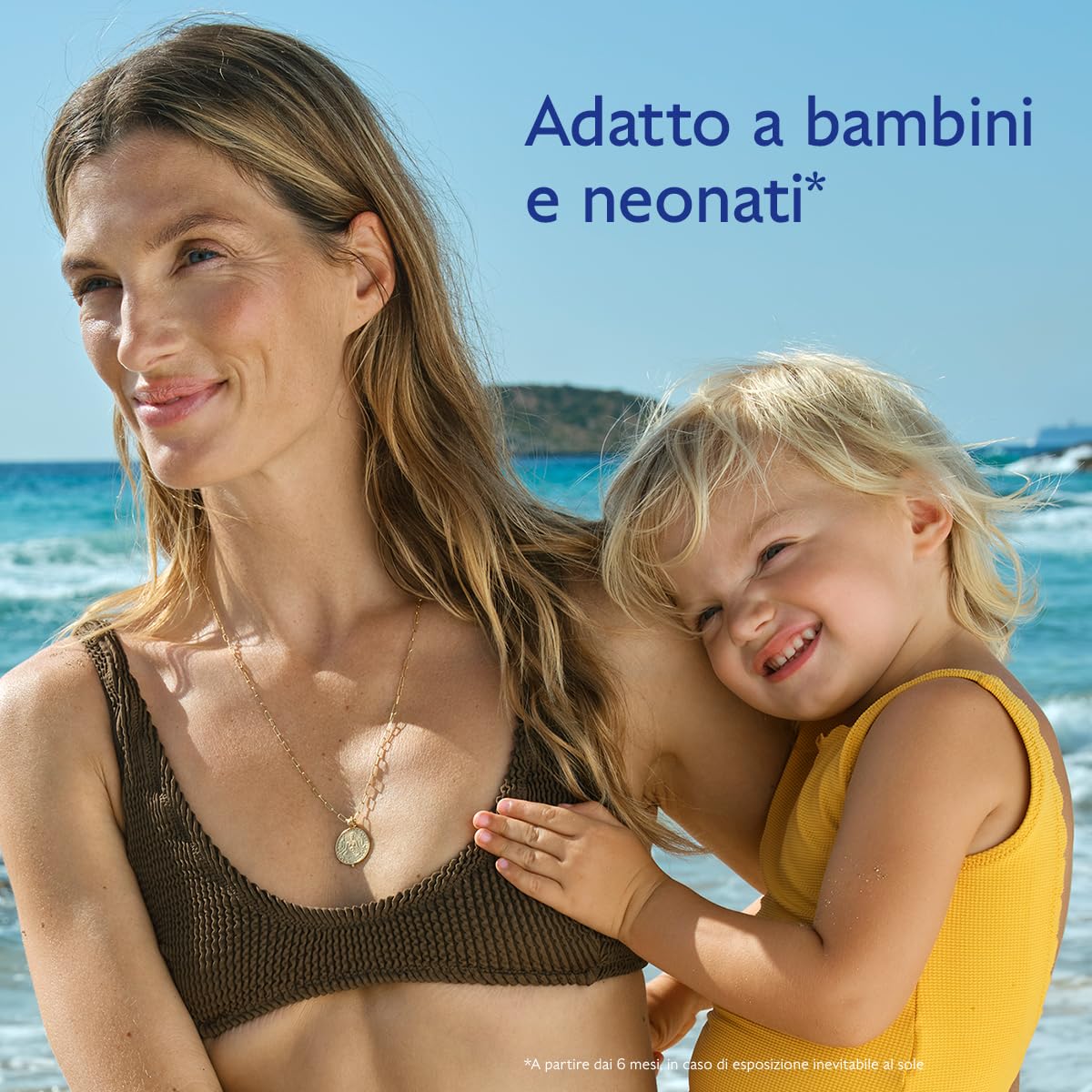 Caudalie Acqua Solare ad Altissima Protezione SPF50+ – CollagenSkinProtect™, Filtri Solari Organici, Viso Corpo e Capelli, Resistente all'Acqua, Vegano, PA++++, 150 mL