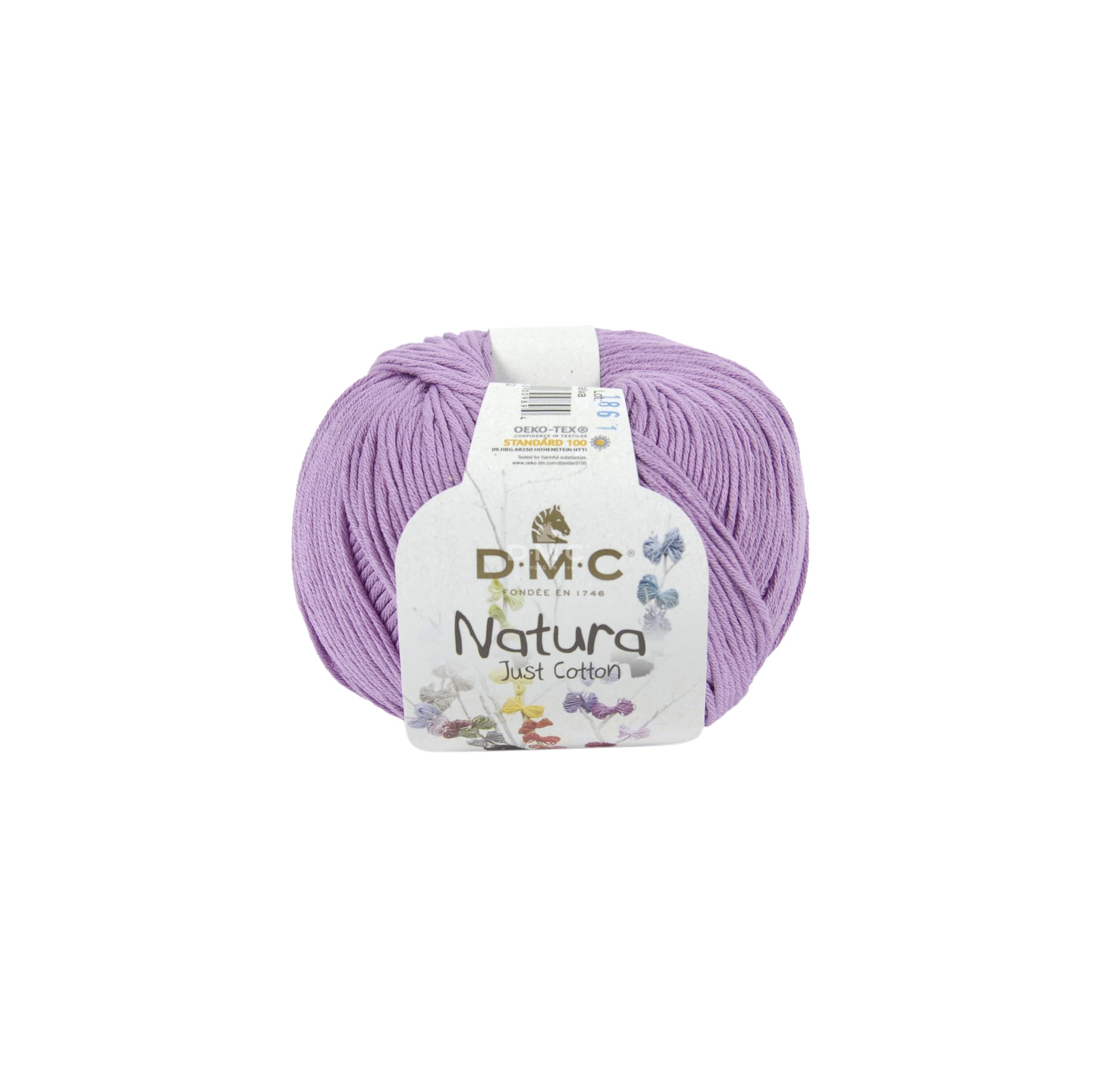 DMC Natura Yarn, 100% Cotton, Malva (N31), 50g