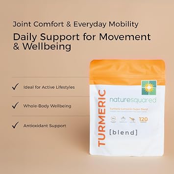 Turmeric [Blend]: Premium Turmeric (2335mg) and Black Pepper Capsules with 95% Curcumin&MCTs - 120 High Strength Capsules - 4 Month Supply - Vegan - Non GMO - Gluten Free - UK Made (120 Capsules)