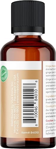 Miniatura 9 de Viva Doria Aceite esencial de jengibre, 100% puro y natural, aceite esencial de jengibre fresco, sin diluir, para aromaterapia, grado alimenticio,