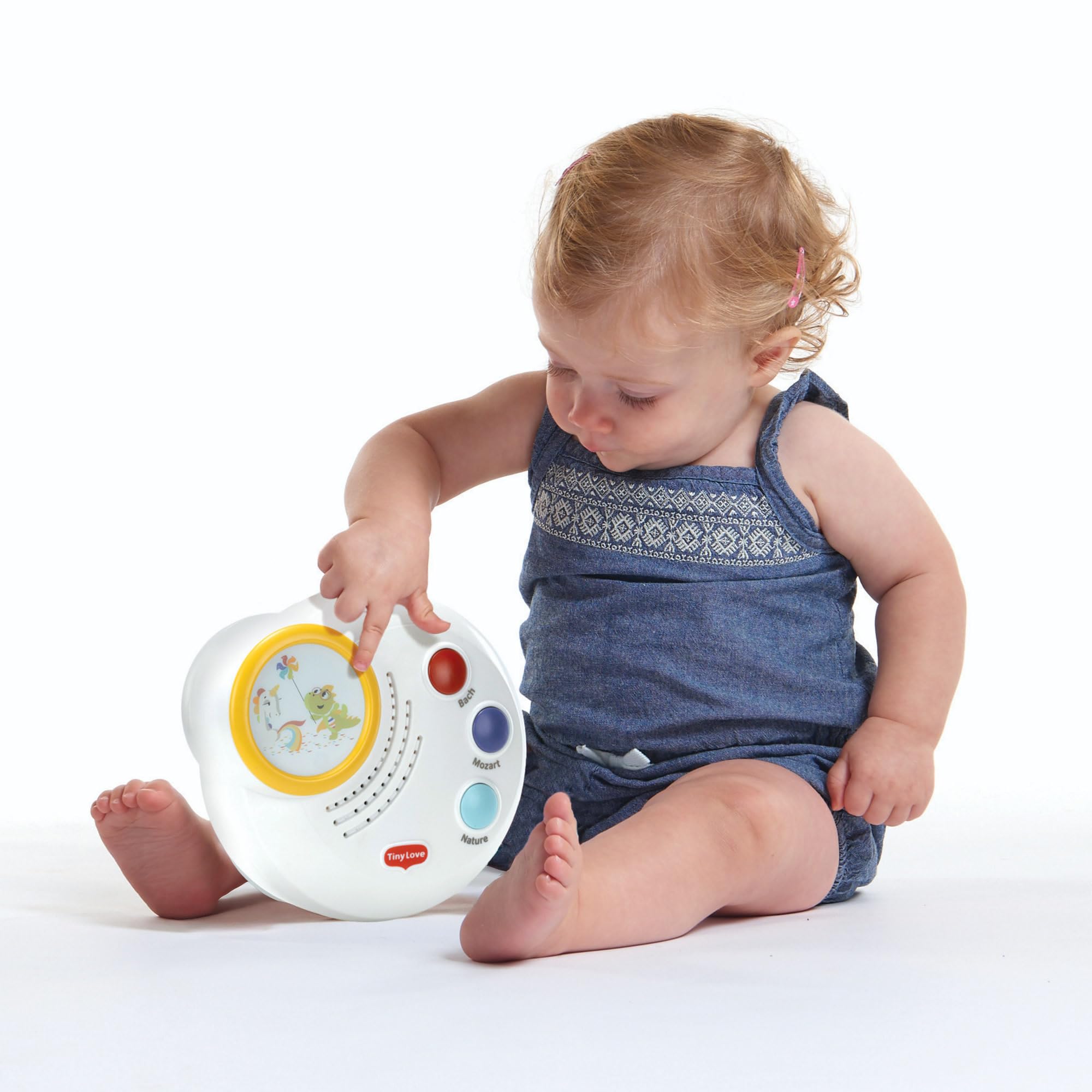 Tiny Love Classic Mobile, 2 in 1 Giostrina Culla Neonato, 0+ Mesi, Giostrina Neonato, Stimolazione visiva, Accompagna il Bambino Nella Crescita, 20 minuti di Musica Ininterrotti, Born To Party