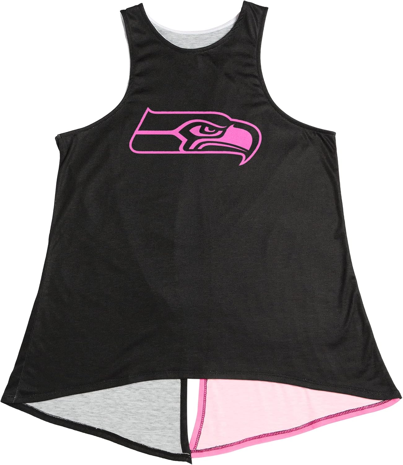 FOCO Women's NFL Team Logo Tie-Breaker Tank Top Shirt