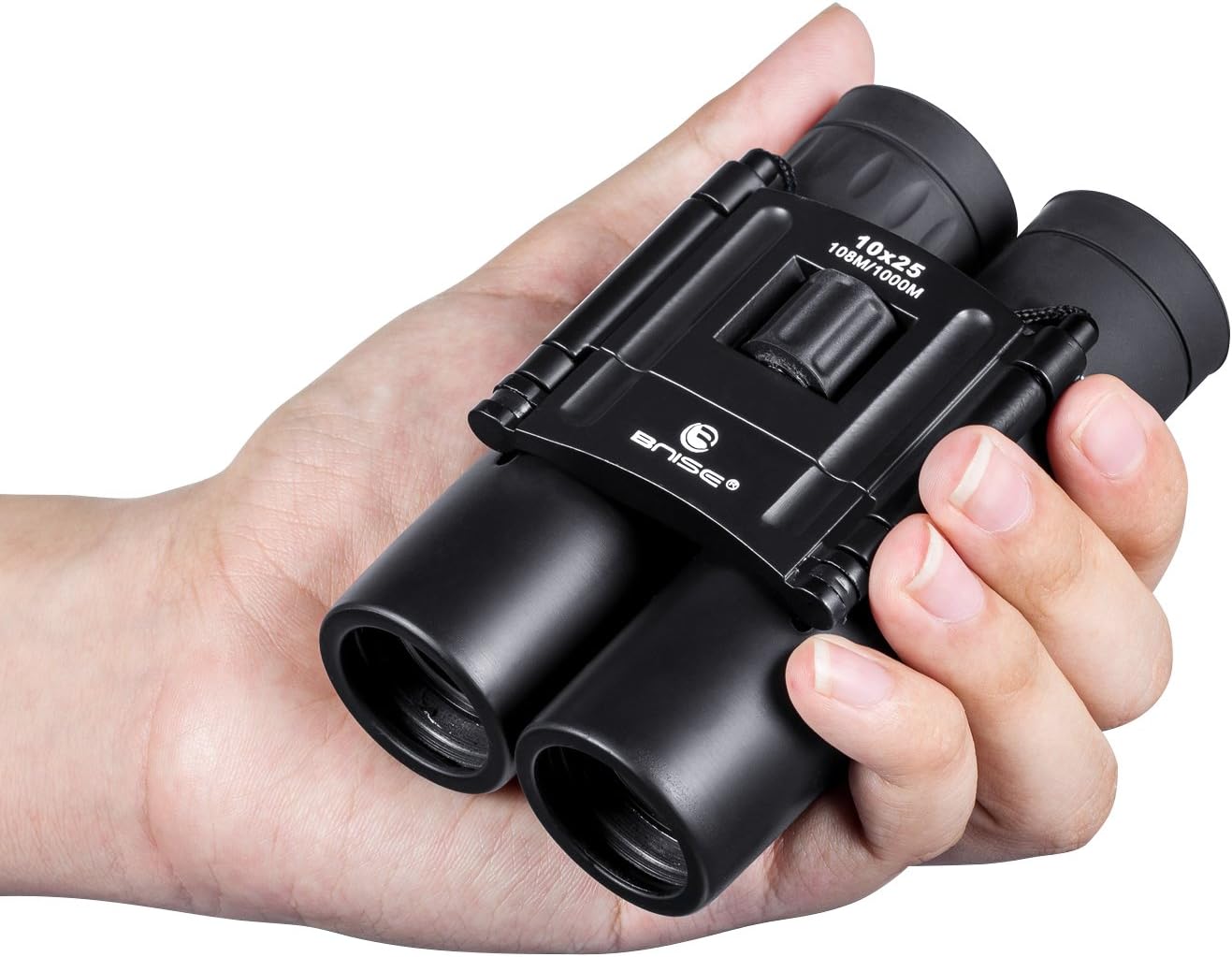 BNISE Mini Binoculars Compact Design, 10x25 Clear Optical Lens, Ultra-Vision, Easy to Carry and Suitable for Travel, Concert, Children, and Bird Watching, Pocket Size