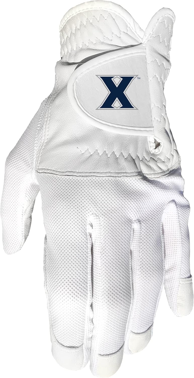 Team Golf NCAA Xavier Cool Mesh with Cabretta Leather - One Size - Mens Left NCAA Cool Mesh with Cabretta Leather - One Size - Mens Left