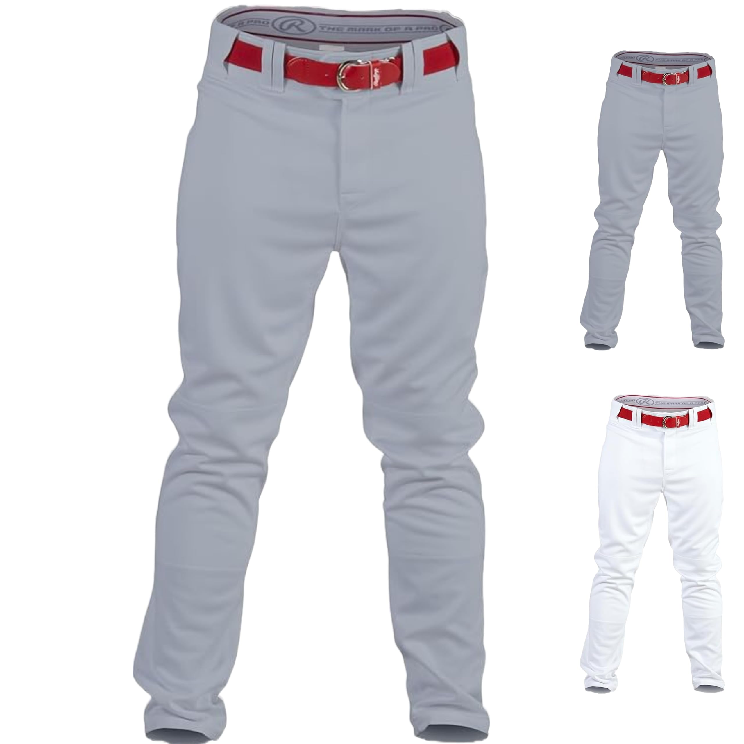Rawlings| PRO 150 Series Baseball Pants Full Length Semi-Relaxed Fit  Youth Sizes Solid Multiple Colors