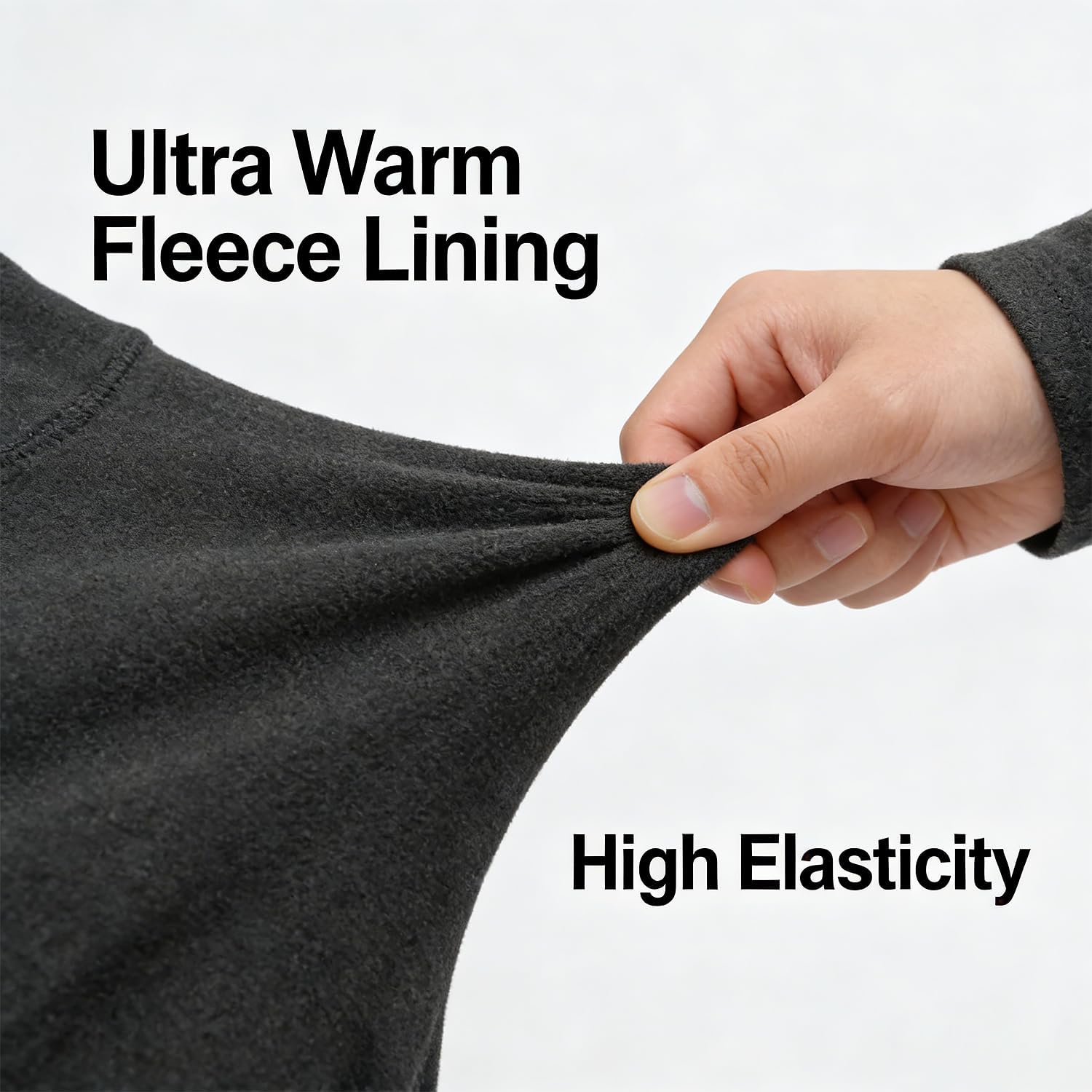 MEGE KNIGHT Thermal Underwear for Men Long Johns Top and Bottom Set Fleece Lined Base Layer Hunting Clothes for Cold Weather - Image 6