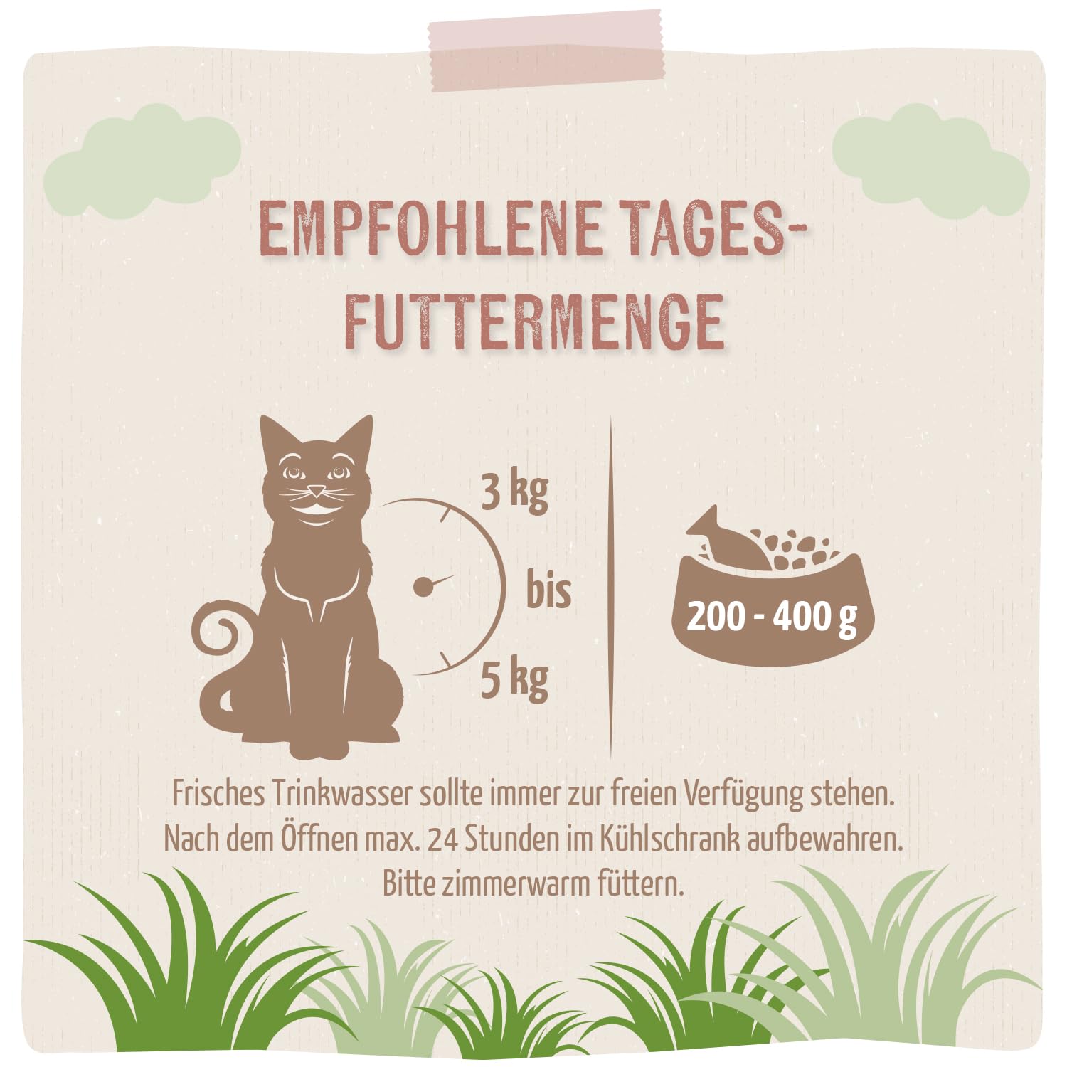 MjAMjAM – Premium Nassfutter für Katzen - Purer Fleischgenuss – vorzüglicher Strauß pur, 6er Pack (6 x 400g), getreidefrei mit extra viel Fleisch