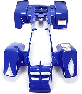 HECASA Front & Rear Fender Compatible With 1987-2006 Yamaha Banshee 350 YFZ350 Plastic Fenders