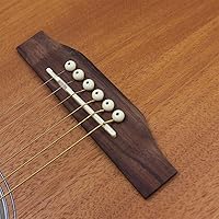 Vista 8 de Cuerdas de guitarra acústica, 3 juegos completos con núcleo de acero inoxidable, bronce fósforo, cabeza de cuentas niquelada, incluyendo E-1st B-2nd