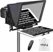 Amazon | Pafieo S12 Mini テレプロンプター 10インチ リモート