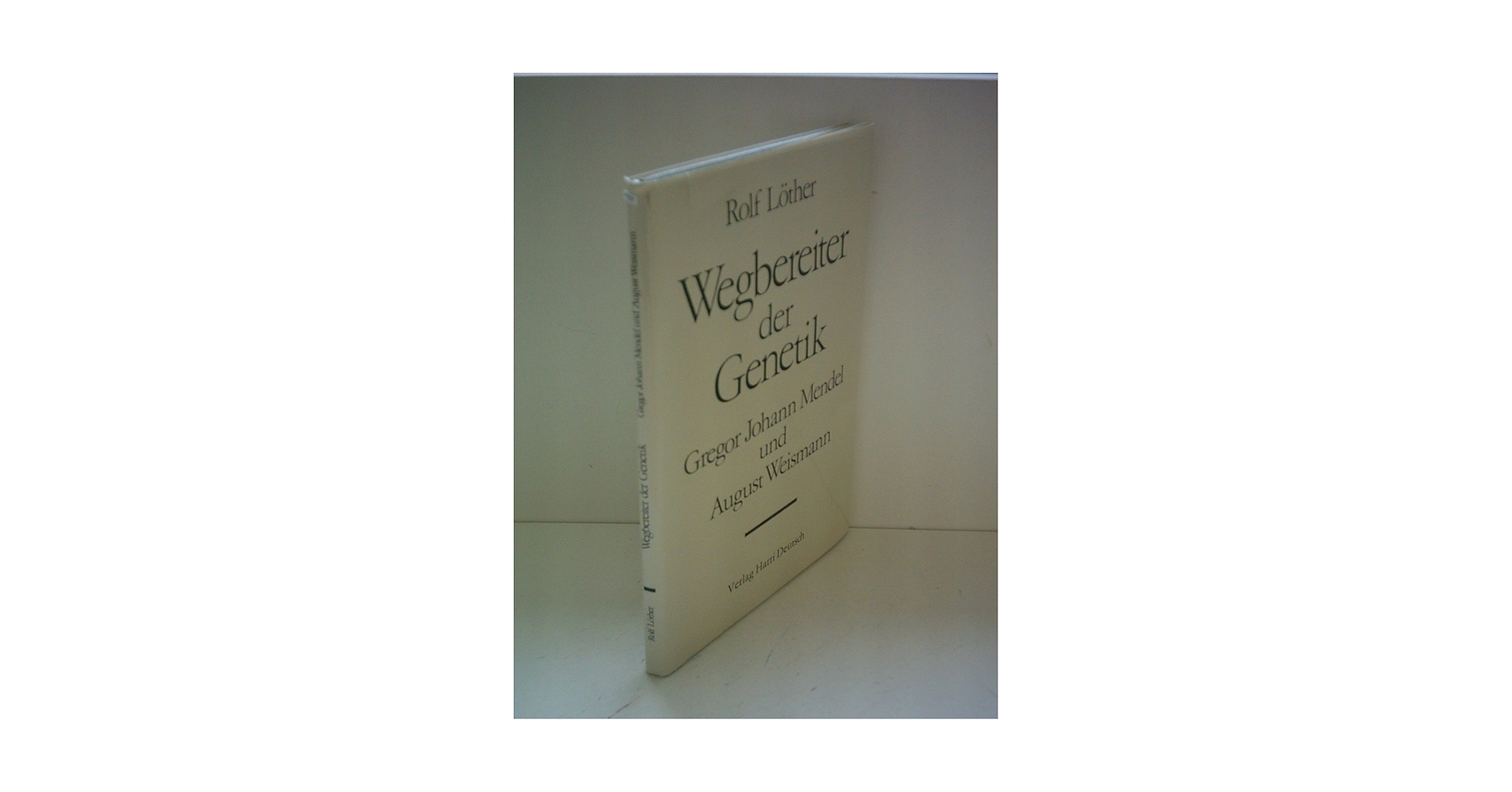 Wegbereiter der Genetik: Gregor Johann Mendel und August ... image