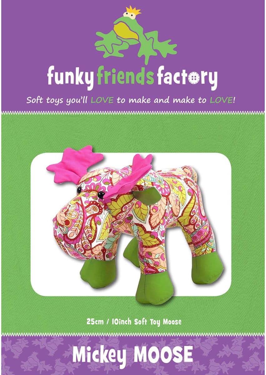 FUNKY FRIENDS FACTORY Mickey Moose Sewing Pattern