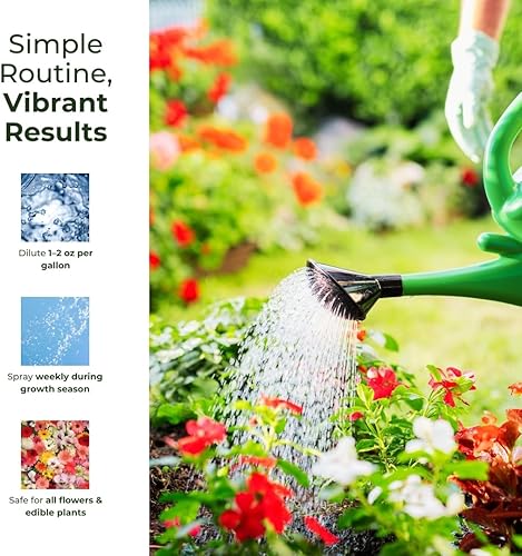 Miniatura 5 de Bloom Up - Enmienda microbiana para el suelo, potenciador de crecimiento orgánico de plantas para la salud del suelo y el desarrollo de raíces,