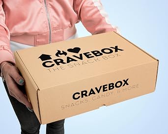 CRAVEBOX - Ultimate Sweet & Salty Snack Variety Pack - Summer Care Package Gift Box Assortment - For Adults, Kids, Students, Men, Women