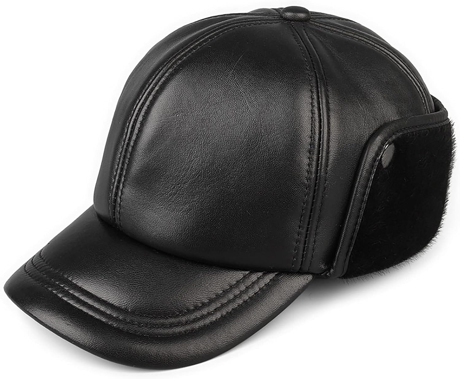 Winter Trapper Trooper Hats Bomber Hat with Ear Flap Warmer Winter Windproof Baseball Cap
