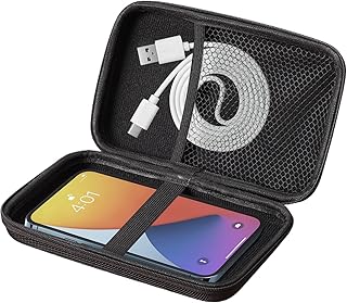 ハードドライブ 収納バッグ | EVA 保護 旅行用 整理 携帯ポーチ,外付けハードドライブ 旅行用ケース - 電子機器 アクセサリー バッテリー ケーブル 対応