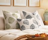 GriNeed Throw Pillow Covers Set of 2 – Soft faux polyester material