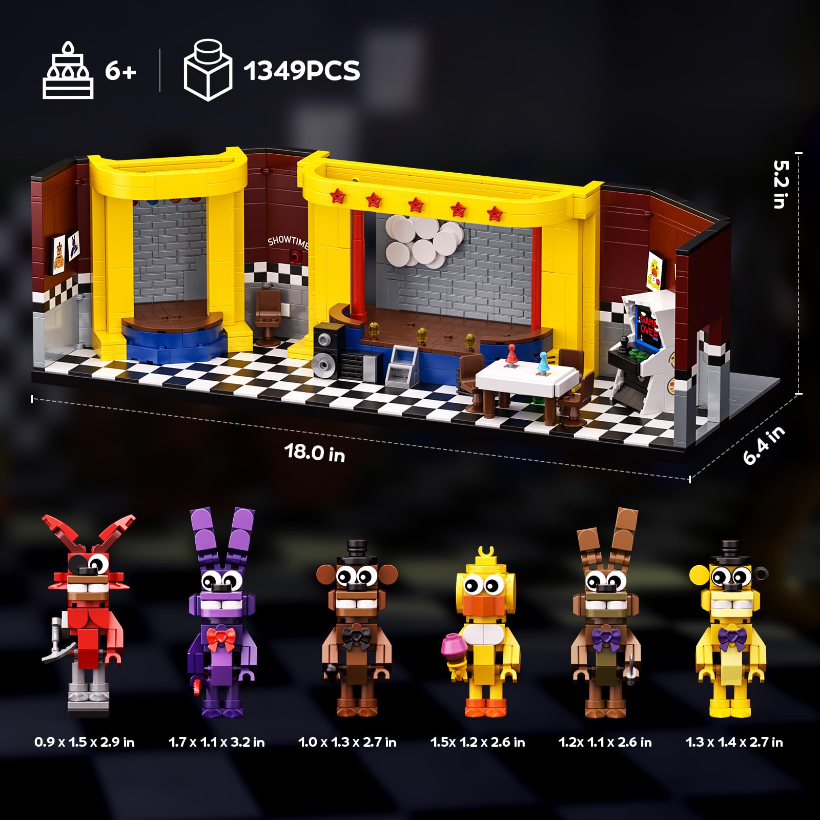 Amazon.co.jp: Five Nights Security Breach Stage ビルディング