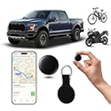 Refilerss Mini GPS Tracker for Vehicles Hidden - No Monthly Fee Real Time Car Tracker Device Works with Find My iOS, Tracking Device for Kids Dogs Cats Elderly Anti-Theft Car GPS Tag