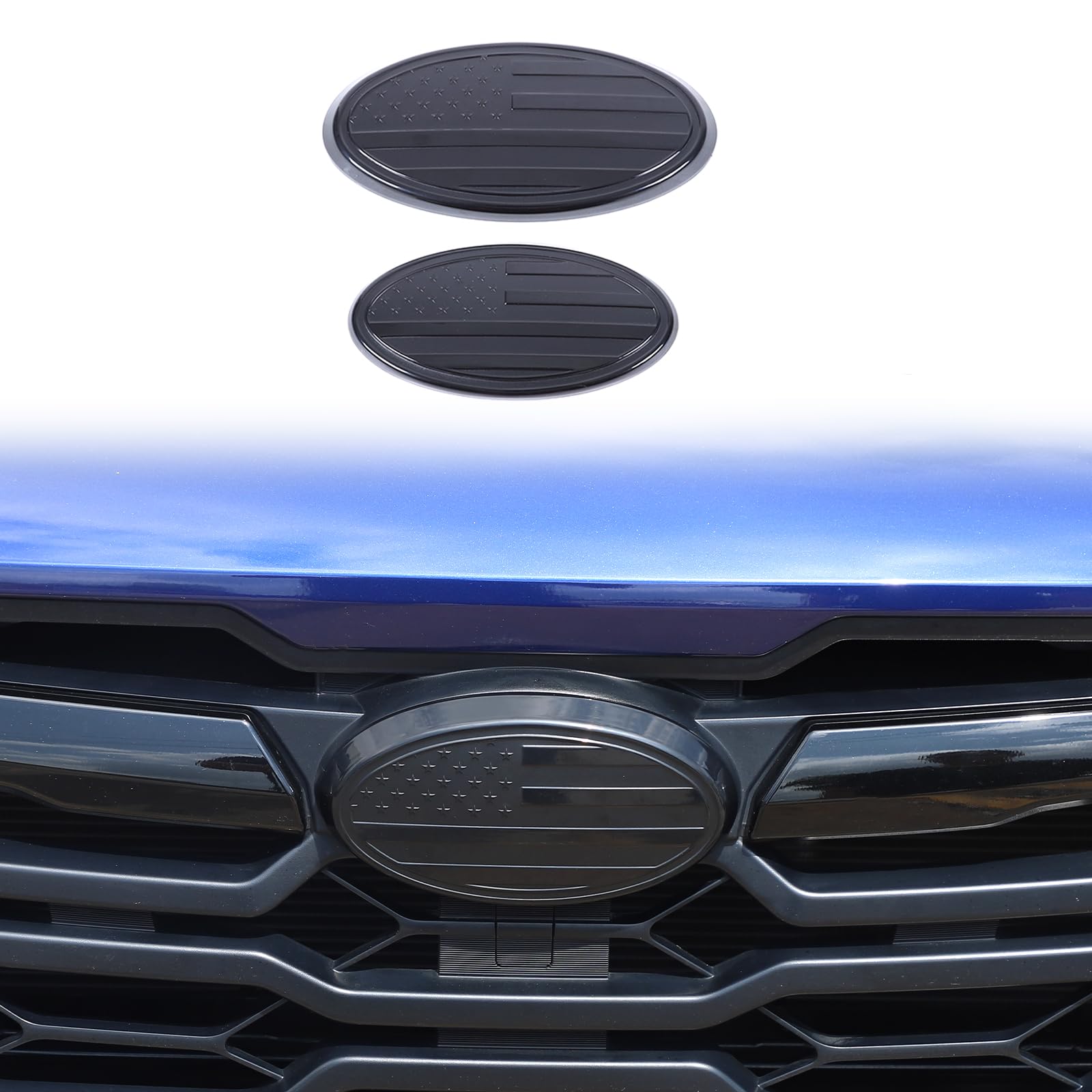 Amazon.com: Car Front Rear Emblems Trim Cover Compatible with