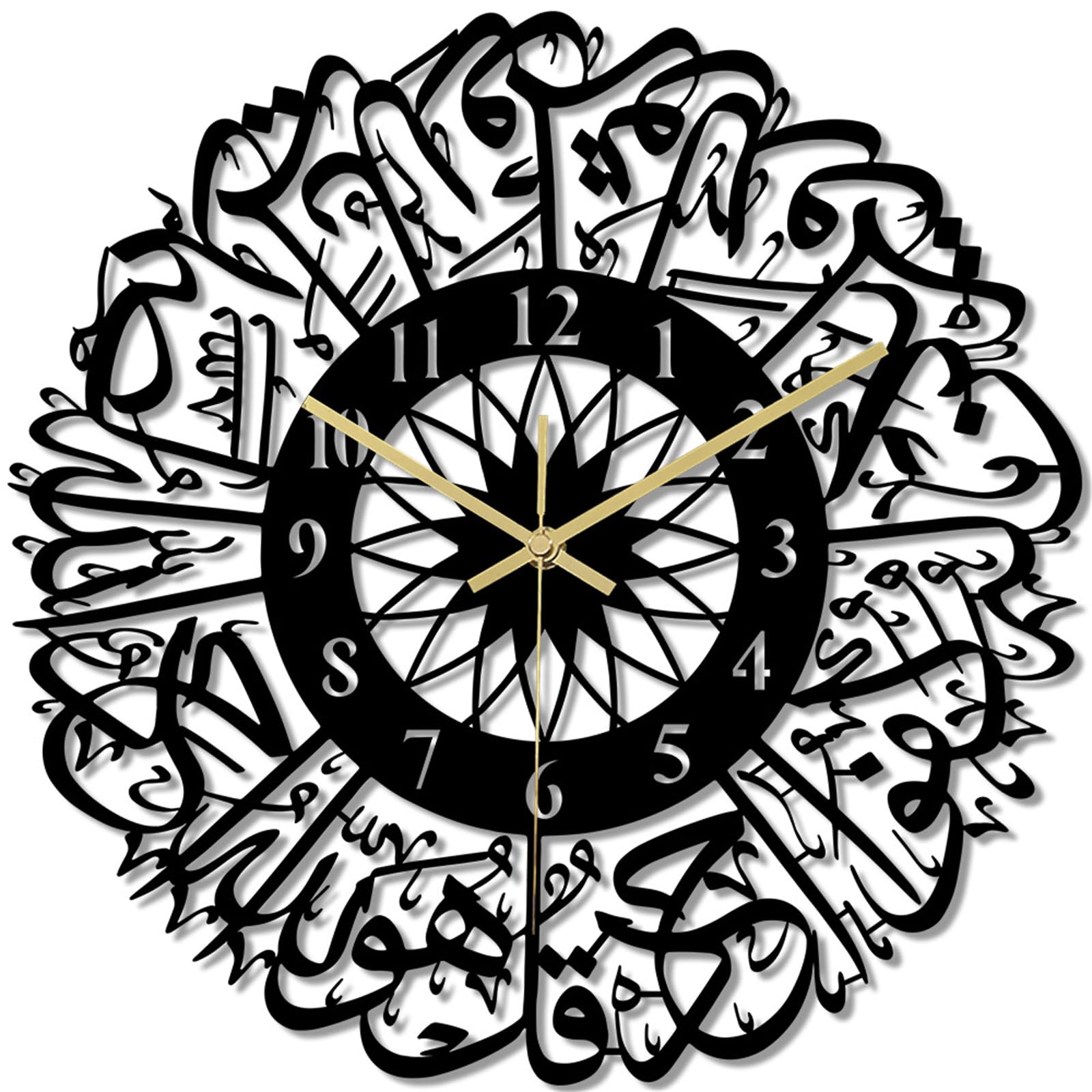 HDOYTXXM Quiet Operate Decoratives Wall Clock Quiet Movement Elegant for Modern Offices Decors
