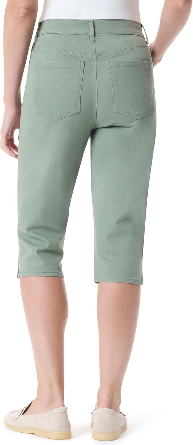 Gloria Vanderbilt Womens Amanda High Rise Skimmer Short Standard - Image 2